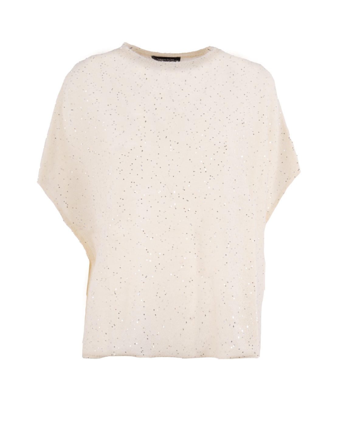 shop FABIANA FILIPPI  Pull: Fabiana Filippi cappa in mohair.
Micro paillettes  in punto micro chicco riso.
Composizione: 67% poliammide – 33% mohair.
Made in Italy.. MAD265F082D817-0150 number 1921333